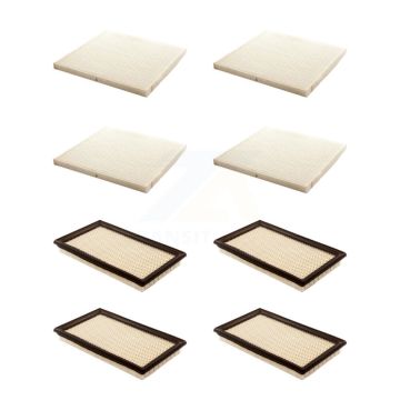 4x Air + 4x Cabin Filter (8 Total) Kit For Nissan Altima Murano Maxima Quest KFL-101718