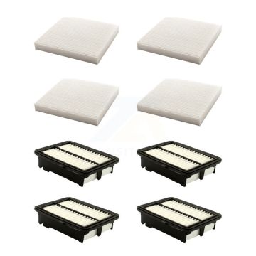 4x Air + 4x Cabin Filter (8 Total) Kit For 2015-2020 Honda Fit KFL-101734