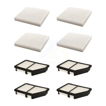 4x Air + 4x Cabin Filter (8 Total) Kit For Honda Civic HR-V KFL-101736