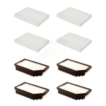 4x Air + 4x Cabin Filter (8 Total) Kit For 2014-2019 Kia Soul KFL-101759