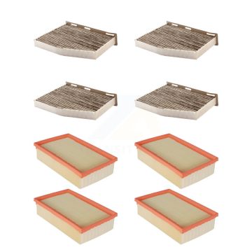 4x Air + 4x Cabin Filter (8 Total) Kit For Volkswagen Tiguan Audi A3 KFL-101771