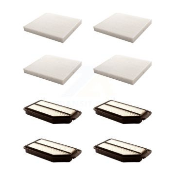 4x Air + 4x Cabin Filter (8 Total) Kit For 2011-2017 Honda Odyssey KFL-101782