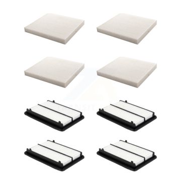 4x Air + 4x Cabin Filter (8 Total) Kit For 2014-2020 Acura RLX KFL-101791