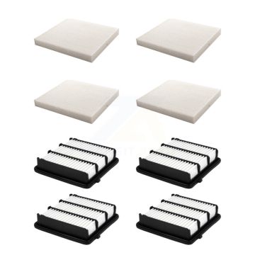 4x Air + 4x Cabin Filter (8 Total) Kit For 2018-2022 Honda Accord 2.0L with Turbocharged KFL-101798