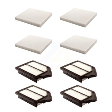 4x Air + 4x Cabin Filter (8 Total) Kit For 2010-2011 Honda CR-V KFL-101807