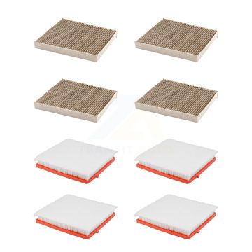 4x Air + 4x Cabin Filter (8 Total) Kit For Chevrolet Equinox Buick Envision KFL-101840