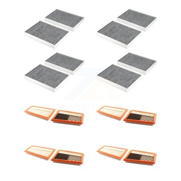 4x Air + 4x Cabin Filter (8 Total) Kit For 2012-2013 Mercedes-Benz S350 3.0L KFL-101857