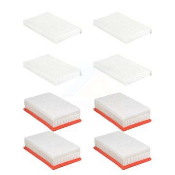 4x Air + 4x Cabin Filter (8 Total) Kit For Jeep Wrangler Gladiator 3.0L KFL-101868