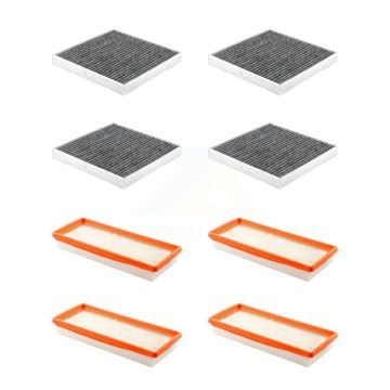 4x Air + 4x Cabin Filter (8 Total) Kit For Smart Fortwo KFL-101869