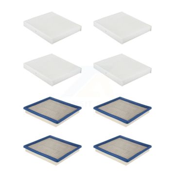 4x Air + 4x Cabin Filter (8 Total) Kit For 2015-2021 Chevrolet Colorado GMC Canyon KFL-101880