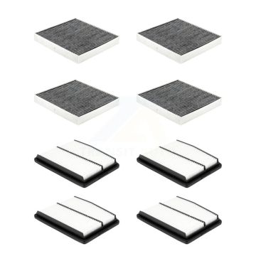 4x Air + 4x Cabin Filter (8 Total) Kit For Hyundai Tucson Kia Santa Fe Sportage Sorento KFL-101890