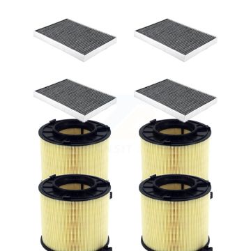 4x Air + 4x Cabin Filter (8 Total) Kit For Audi Q5 A4 Quattro A5 Sportback SQ5 S5 allroad KFL-101896