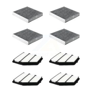 4x Air + 4x Cabin Filter (8 Total) Kit For Nissan Altima KFL-101900