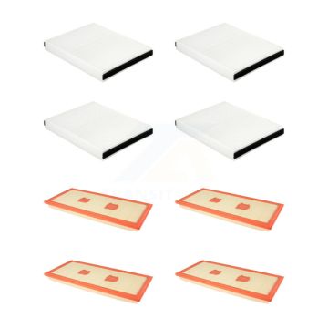 4x Air + 4x Cabin Filter (8 Total) Kit For Mercedes-Benz ML350 KFL-101906