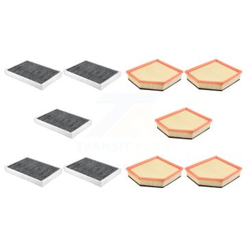5x Air + 5x Cabin Filter (10 Total) Kit For Volvo XC70 XC60 S60 V60 S80 KFL-101929