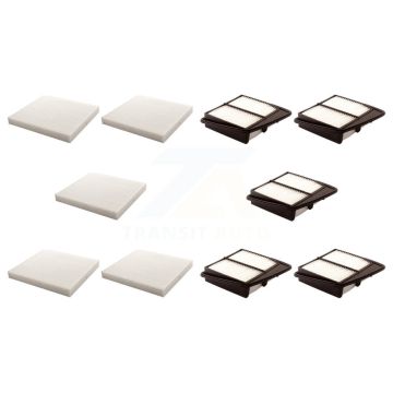 5x Air + 5x Cabin Filter (10 Total) Kit For Acura TSX KFL-101932