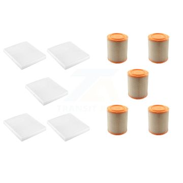 5x Air + 5x Cabin Filter (10 Total) Kit For Jeep Patriot Compass Dodge Caliber KFL-101963