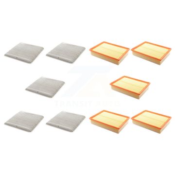 5x Air + 5x Cabin Filter (10 Total) Kit For 2010-2014 Toyota FJ Cruiser KFL-101973