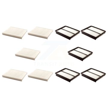 5x Air + 5x Cabin Filter (10 Total) Kit For Kia Sorento Hyundai Santa Fe KFL-101976