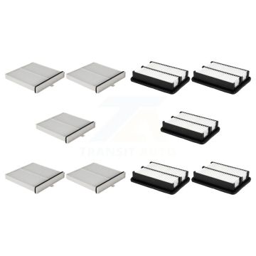 5x Air + 5x Cabin Filter (10 Total) Kit For Toyota Yaris iA Scion KFL-102044