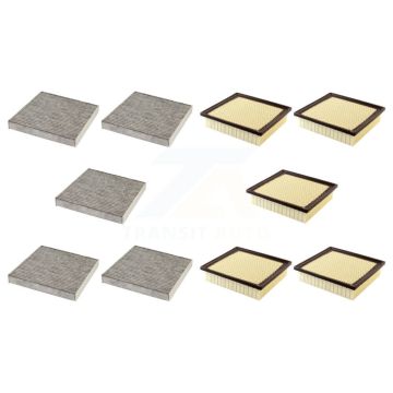 5x Air + 5x Cabin Filter (10 Total) Kit For 16-17 Lexus NX200t OE Part Number 8713930100 KFL-102055