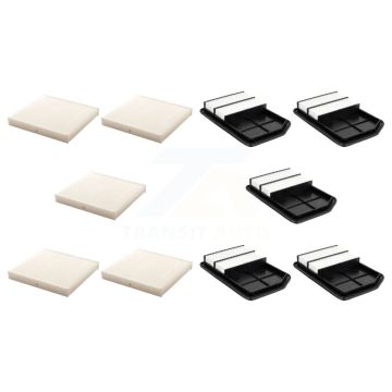 5x Air + 5x Cabin Filter (10 Total) Kit For Mitsubishi Outlander PHEV KFL-102079