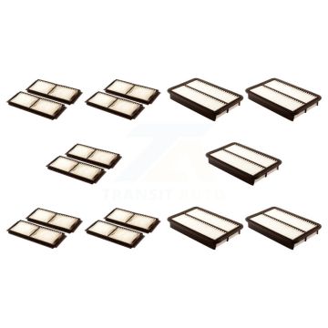 5x Air + 5x Cabin Filter (10 Total) Kit For Mazda 3 Sport KFL-102080