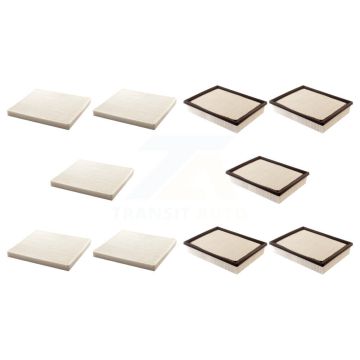 5x Air + 5x Cabin Filter (10 Total) Kit For 2004 GMC Yukon XL 1500 2500 KFL-102125