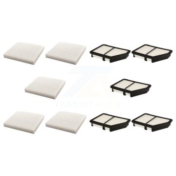 5x Air + 5x Cabin Filter (10 Total) Kit For Honda Civic HR-V KFL-102128