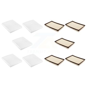 5x Air + 5x Cabin Filter (10 Total) Kit For Ram 1500 Dodge 2500 3500 KFL-102145