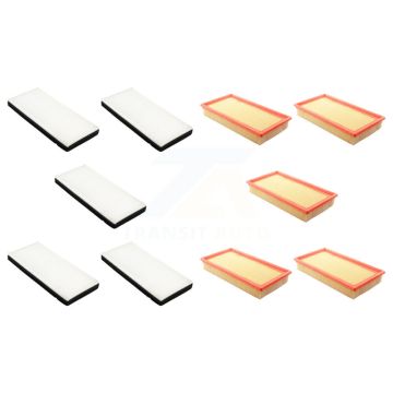 5x Air + 5x Cabin Filter (10 Total) Kit For 2004-2007 Ford Freestar Mercury Monterey KFL-102154