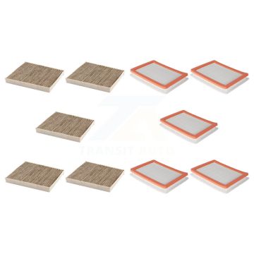 5x Air + 5x Cabin Filter (10 Total) Kit For 2018-2025 Chevrolet Equinox GMC Terrain KFL-102159