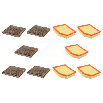 5x Air + 5x Cabin Filter (10 Total) Kit For 2008-2011 Lexus GS460 KFL-102173