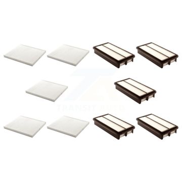 5x Air + 5x Cabin Filter (10 Total) Kit For Kia Sedona KFL-102174