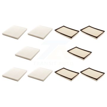 5x Air + 5x Cabin Filter (10 Total) Kit For Ram 1500 Classic 2500 3500 4500 5500 KFL-102195