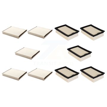 5x Air + 5x Cabin Filter (10 Total) Kit For Ford Escape Transit Connect KFL-102215