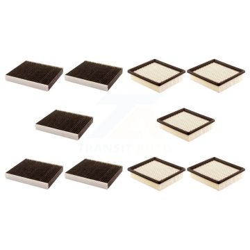 5x Air + 5x Cabin Filter (10 Total) Kit For Chevrolet Volt Cadillac ELR KFL-102224