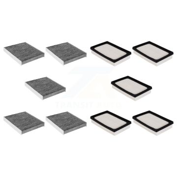 5x Air + 5x Cabin Filter (10 Total) Kit For Toyota Corolla Prius Prime C AWD-e KFL-102233
