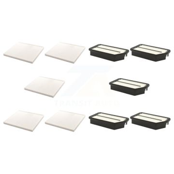 5x Air + 5x Cabin Filter (10 Total) Kit For Kia Sportage KFL-102245