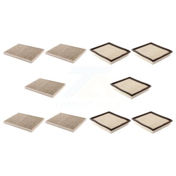 5x Air + 5x Cabin Filter (10 Total) Kit For Dodge Grand Caravan Chrysler Town & Country KFL-102282