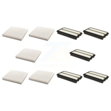 5x Air + 5x Cabin Filter (10 Total) Kit For Honda Odyssey Acura TLX KFL-102328