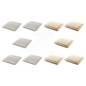 5x Air + 5x Cabin Filter (10 Total) Kit For Mitsubishi Endeavor Galant KFL-102337