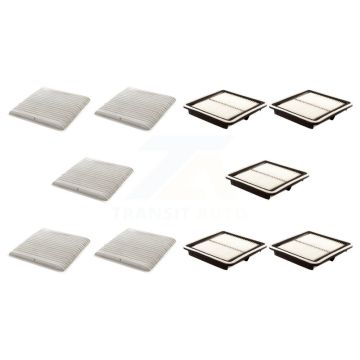 5x Air + 5x Cabin Filter (10 Total) Kit For Subaru Outback Legacy Tribeca B9 KFL-102346