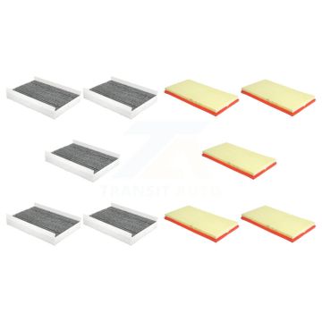 5x Air + 5x Cabin Filter (10 Total) Kit For 2016-2023 Mercedes-Benz Metris KFL-102376
