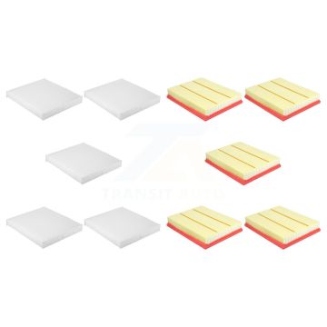 5x Air + 5x Cabin Filter (10 Total) Kit For 2019-2023 Ford Ranger 2.3L KFL-102380
