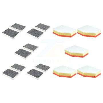 5x Air + 5x Cabin Filter (10 Total) Kit For BMW X5 X7 X6 530i xDrive 540i 530e 540d 740e KFL-102404