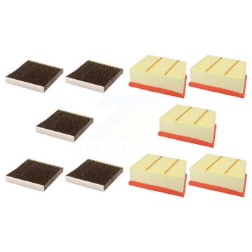 5x Air + 5x Cabin Filter (10 Total) Kit For Ford EcoSport KFL-102420