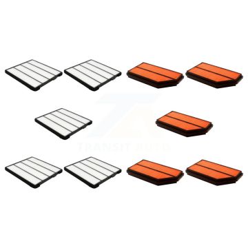5x Air + 5x Cabin Filter (10 Total) Kit For Honda Pilot Acura MDX KFL-102440