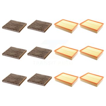 6x Air + 6x Cabin Filter (12 Total) Kit For Toyota 4Runner Lexus GX460 KFL-102533