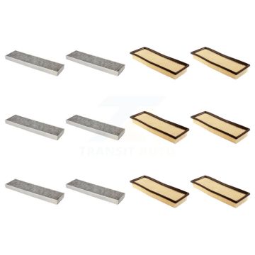 6x Air + 6x Cabin Filter (12 Total) Kit For Mini Cooper Countryman Paceman KFL-102542